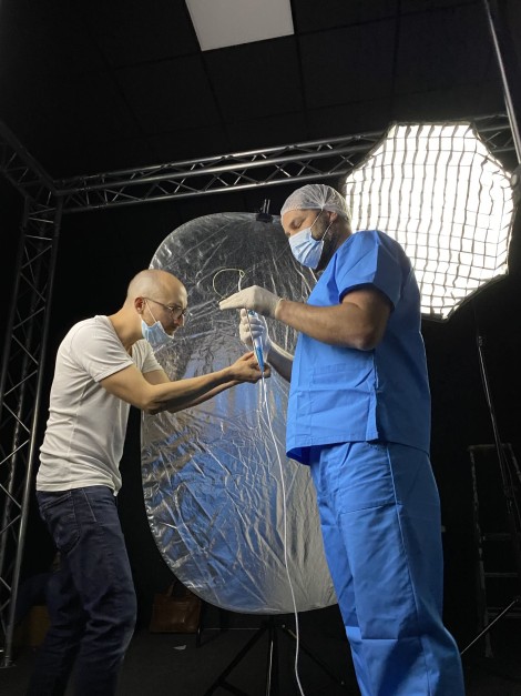 Shooting Photo Produit par un Photographe Perpignan pour Coloplast