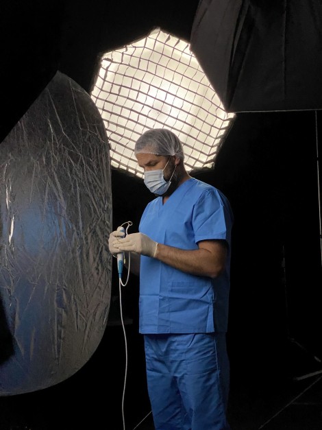 Shooting Photo Produit par un Photographe Perpignan pour Coloplast