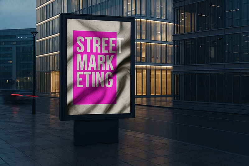 Street marketing et Guerilla Marketing