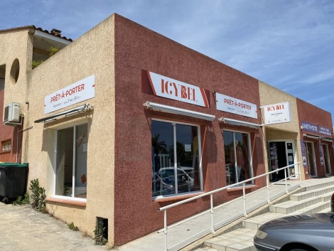 Création enseignes panneaux signalétique Perpignan pour Icybel