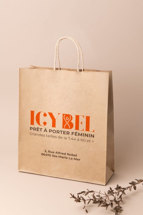 Création Packaging Perpignan Sac Kraft