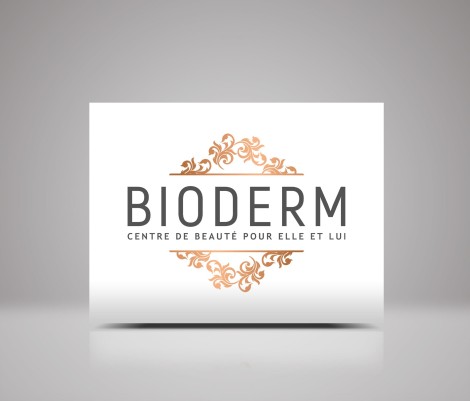Création de logo Institut à Perpignan pour Bioderm