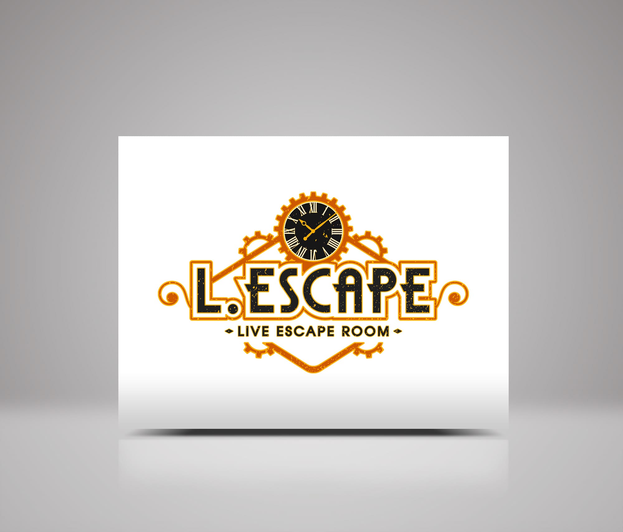 création d’un logo pour escape game