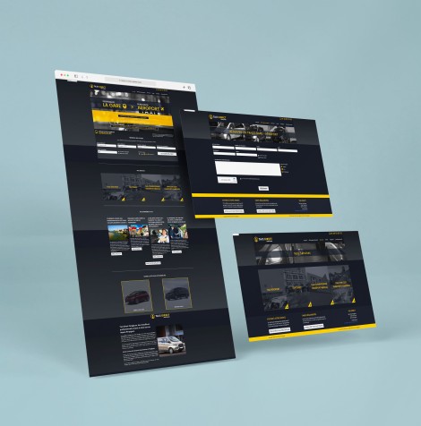 Création site web taxi